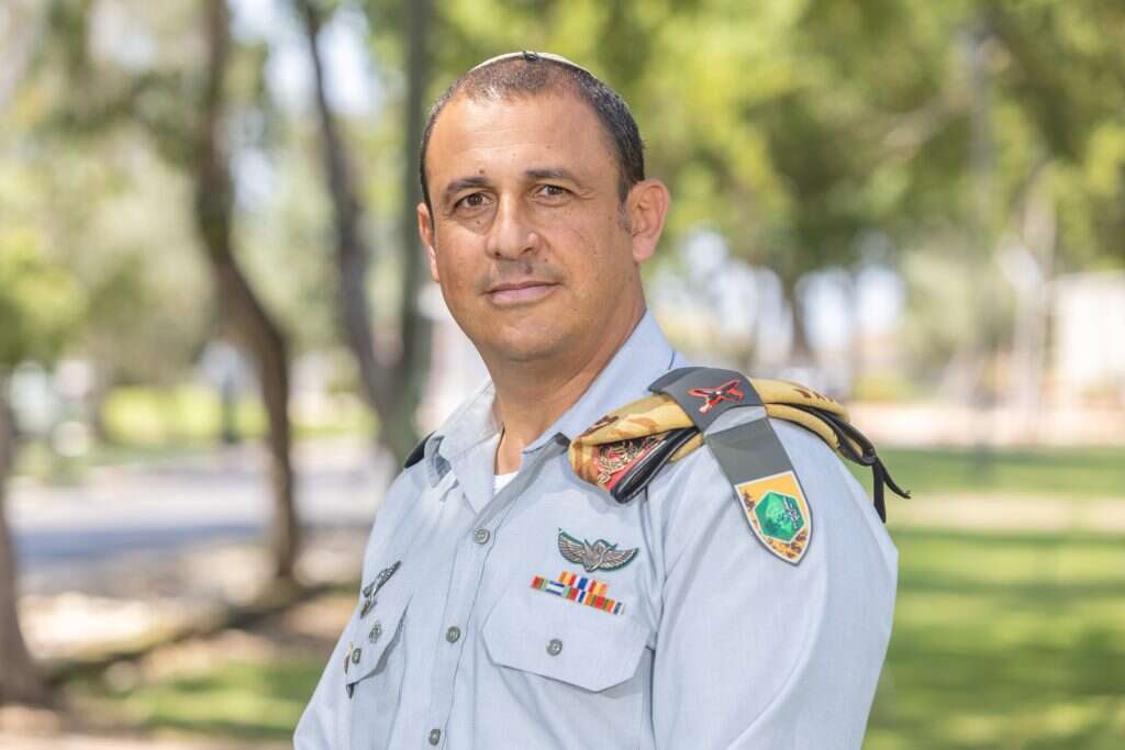 תא"ל עמית ימין, מפקד חיל הגנת הגבולות. | יוסי אלוני