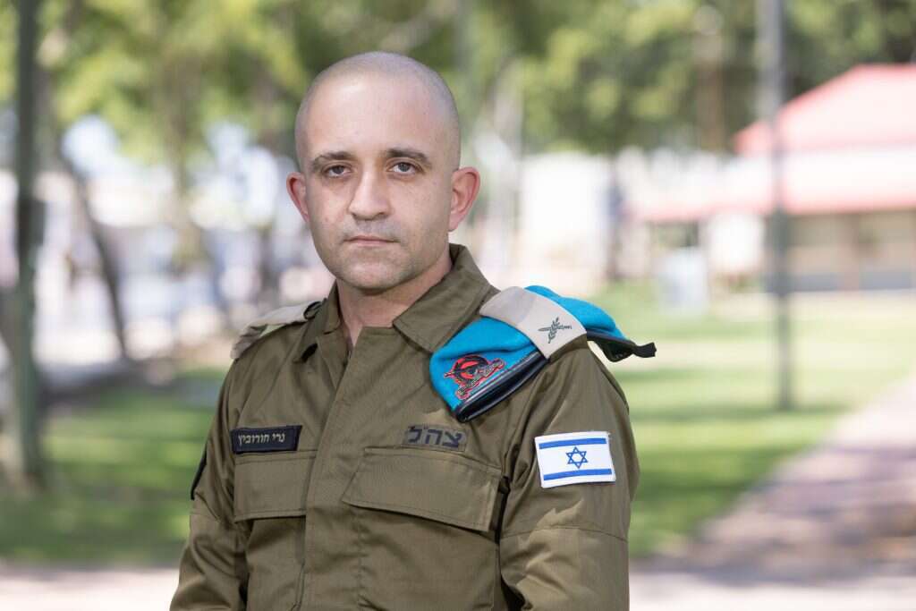 תא"ל נרי הורוביץ, קצין תותחנים ראשי. | יוסי אלוני