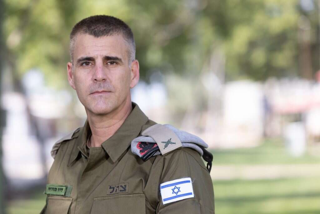 תא"ל גיא לוי, קצין חי"ר וצנחנים ראשי. | יוסי אלוני
