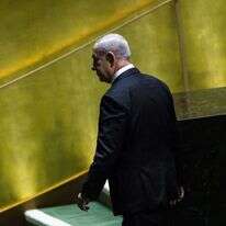 נתניהו באו"ם. | EPA