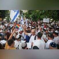 תפילת יום כיפור בכיכר דיזנגוף בתל אביב בשנה שעברה | איתי רון, פלאש 90