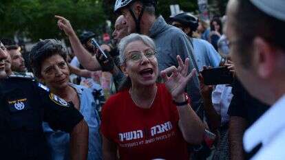 עימותים בתפילת יום כיפור בתל-אביב. | תומר נויברג/פלאש 90