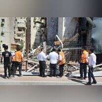 קריסת הפיגומים באתר הבניה באשדוד. | איחוד הצלה