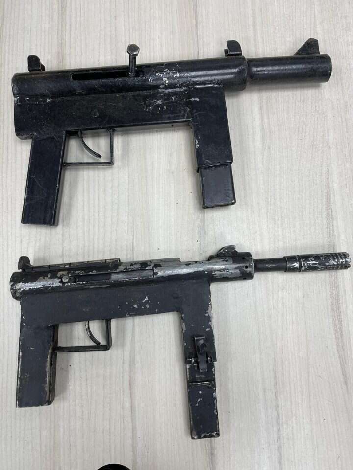 חלק מהנשקים שנתפסו בפעילות. | דובר צה"ל