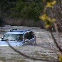 שיטפון בנחל שורק, 2015. | יוסי זמיר, פלאש 90