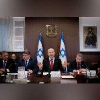 נתניהו בישיבת הממשלה, היום. | חיים גולדברג, פלאש 90