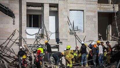 תאונת עבודה בגבעת זאב, ארכיון. | פלאש 90