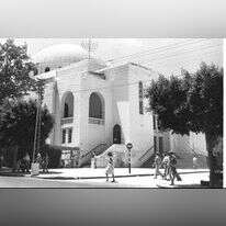 בית הכנסת הגדול בתל־אביב. | לע"מ