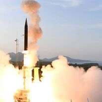 ניסוי שיגור של מערכת חץ 3. | אגף דוברות והסברה במשרד הביטחון