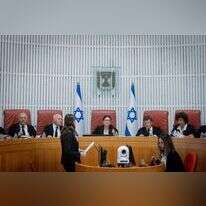 בדין בבג"ץ הנבצרות, היום. | חיים גולדברג, פלאש 90