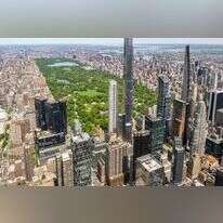 ניו יורק, מבט אווירי של סנטרל פארק ושורה של המיליארדרים. | סי טיילור קרוזרס/ Getty Images