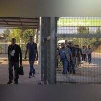 מעבר ארז, הבוקר. | AFP