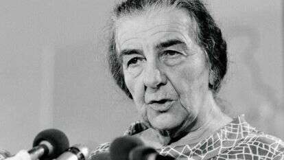 גולדה מאיר. | AFP