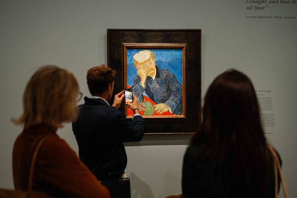 דיוקנו של ד"ר גאשה. | Dimitar DILKOFF / AFP