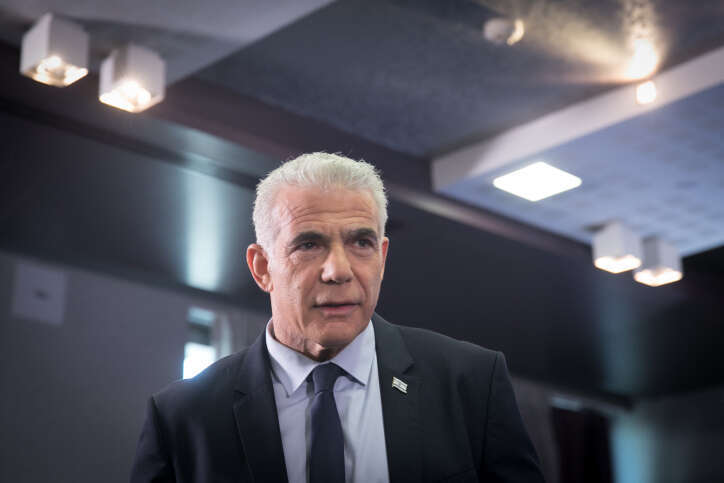 יאיר לפיד. | מרים אלסטר / פלאש 90