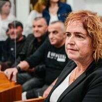 ליאת בן ארי ורמי בן יהודה בבית המשפט. | אבשלום ששוני, פלאש 90