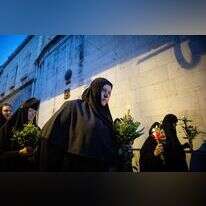 נזירות נוצריות בעיר העתיקה בירושלים. | יונתן זינדל / פלאש 90