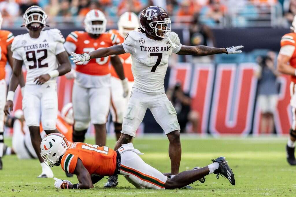 בזרועות פתוחות. קבוצת טקסס A&amp;M. | Getty Images via AFP