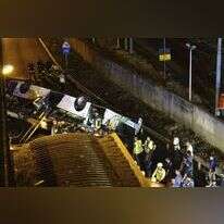 זירת התאונה בוונציה. | LaPresse, AP