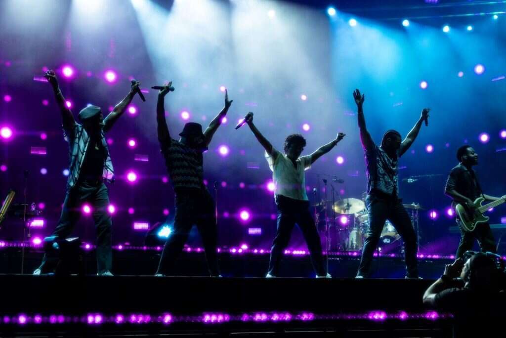 ברונו מארס בהופעה. | באדיבות B.M