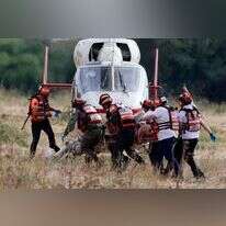 כוחות חילוץ של איחוד הצלה, שדרות, בשבת האחרונה. | AFP