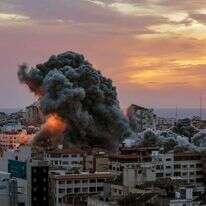 תקיפה ברצועת עזה, הבוקר. | EPA