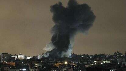 תקיפות חיל האוויר בעזה. | AFP תקיפות חיל האוויר בעזה. | AFP