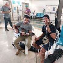 מתנדבים בבית חולים סורוקה. | אלישיב רייכנר