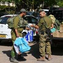 יחידות מילואים של צה"ל מסייעות בשמירה על קיבוץ סמוך לגבול סוריה בצפון רמת הגולן. | מיכאל גלעדי/פלאש90