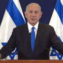 נתניהו בנאום לאומה. | מסך