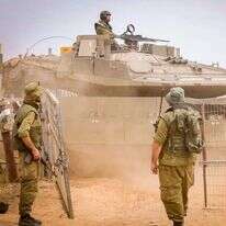 חיילי צה"ל בגבול הצפון, 8 באוקטובר 23'. | דוד כהן, פלאש 90