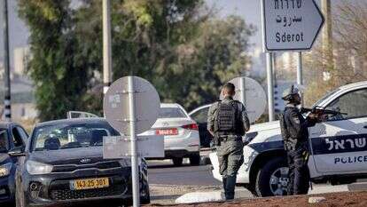 כוחות הביטחון בדרום ביום הפיגועים. | נתי שוחט/פלאש 90