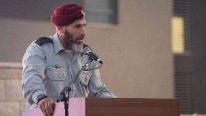 מפקד אוגדת 98 "עוצבת האש", תת אלוף דן גולדפוס. | דובר צה"ל