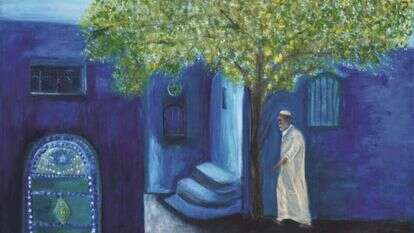 התרבות השלטת חייבה הפרדה מגדרית וויויאן פרץ בן מאיר, אקריליק על קנבס, 2022