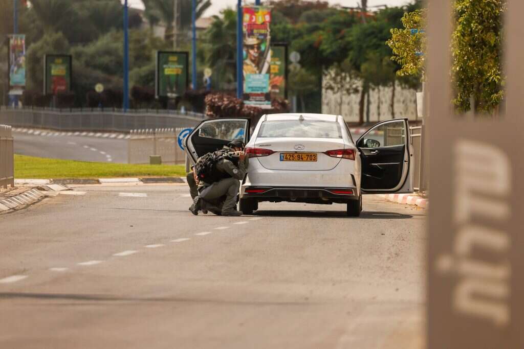 כוחות הביטחון בהישמע צבא אדום. | חיים גולדברג/פלאש 90