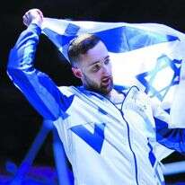 המתעמל האולימפי הישראלי ארטיום דולגטפיאט. | גטי אימג'ס