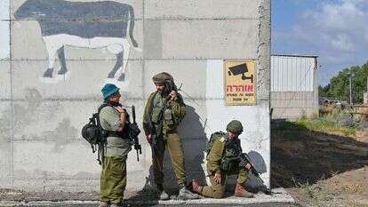 חברי כיתת כוננות בצפון בתרגיל. | מיכאל גלעדי/פלאש 90