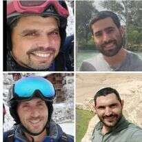 מימין למעלה אוריאל ביבי, מימין למטה בכור סוויד, שמאל למעלה אביעד כהן, שמאל למטה ראובן שישפורטיש. | באדיבות המשפחות