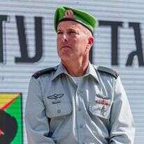 תא"ל אבי רוזנפלד בטקס מינויו למפקד אוגדת עזה, אוגוסט 2022. | דו"צ