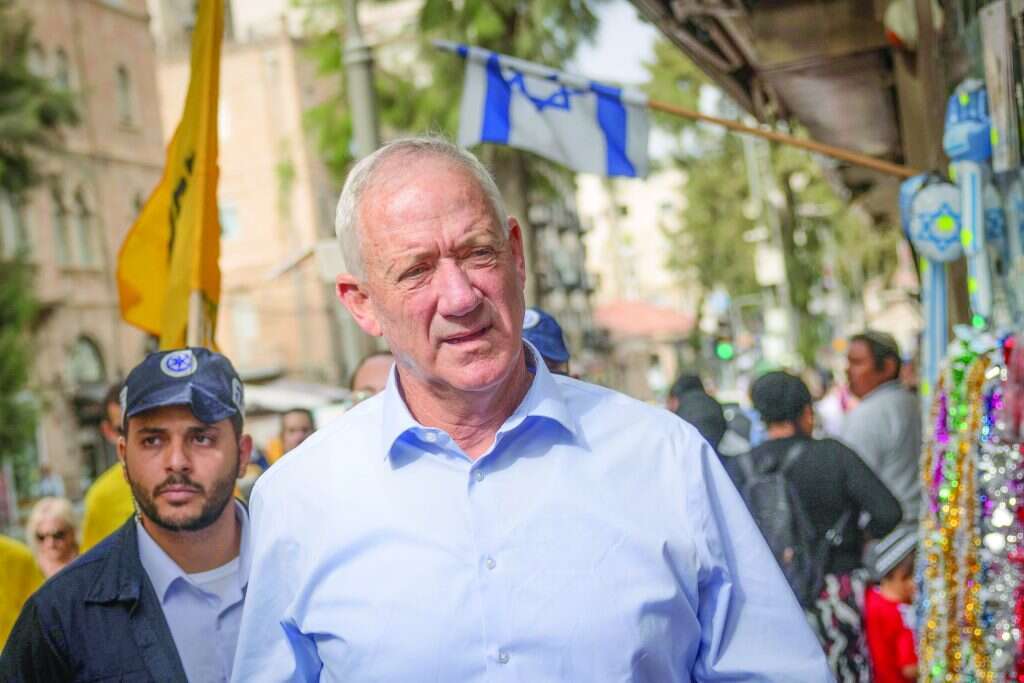 בני גנץ. | חיים גולדברג, פלאש 90 בני גנץ. | חיים גולדברג, פלאש 90