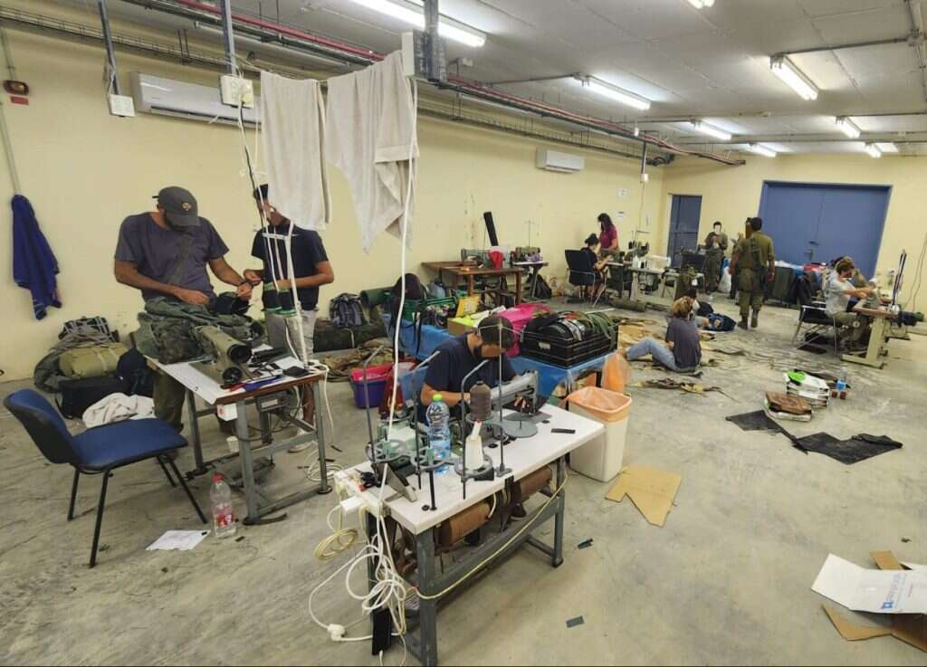 מתפרת התיקונים לחיילי צה"ל