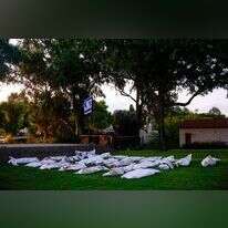 קיבוץ בארי, לאחר הטבח בשמחת תורה. | חיים גולדברג, פלאש 90