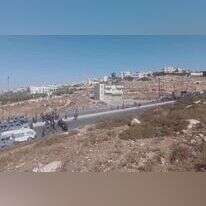 צבא ירדן יורה במפגינים ליד הגבול עם ישראל. | מסך מתוך סרטון