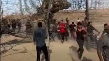 "בלתי מעורבים" בעזה פורצים לתוך ישראל