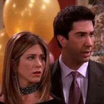 שווימר ואניסטון כוכבי "חברים". | מסך