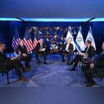 נתניהו עם נשיא ארה"ב ג'ו ביידן. | חיים צח, לע"מ