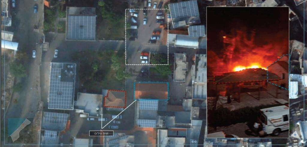 ניתוח ויזואלי של תחקיר חה"א לאחר הירי של הג'יהאד האסלאמי על בית החולים ברצועה