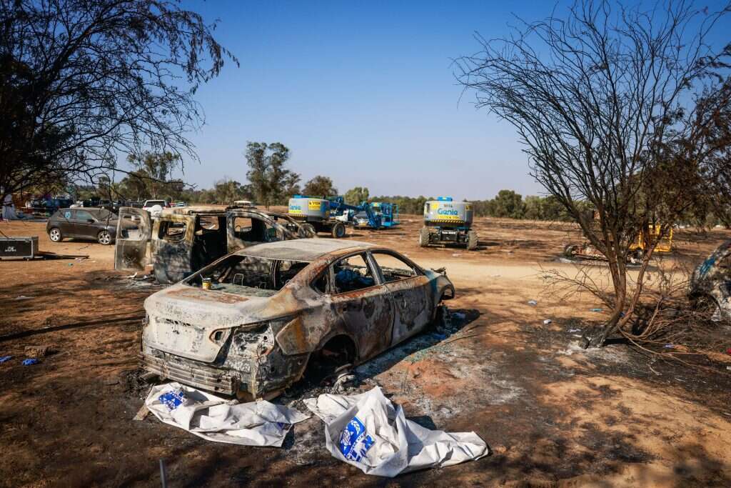 "אליקים לא יכול היה לפעול אחרת". זירת האסון ברעים. | חיים גולדברג, פלאש 90
