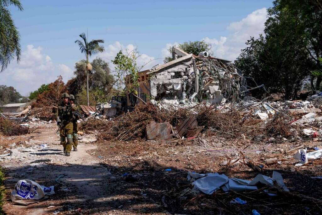 קיבוץ בארי, אחרי הטבח. | יניב נדב, פלאש 90