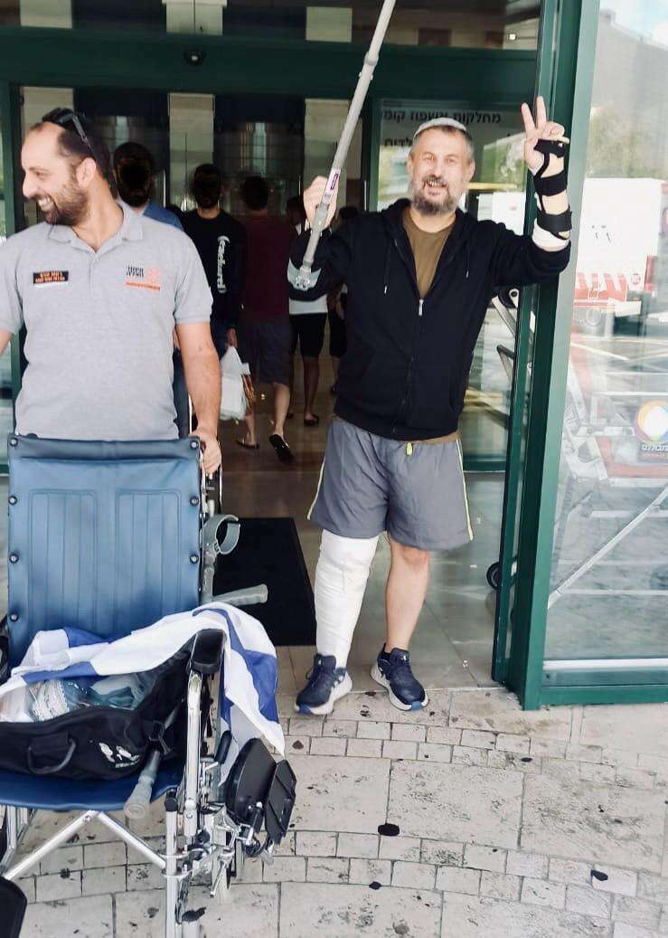 הרב סאסי משתחרר מבית החולים